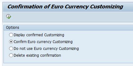 Solved: Euro Customizing not maintained (Message no. VH777..